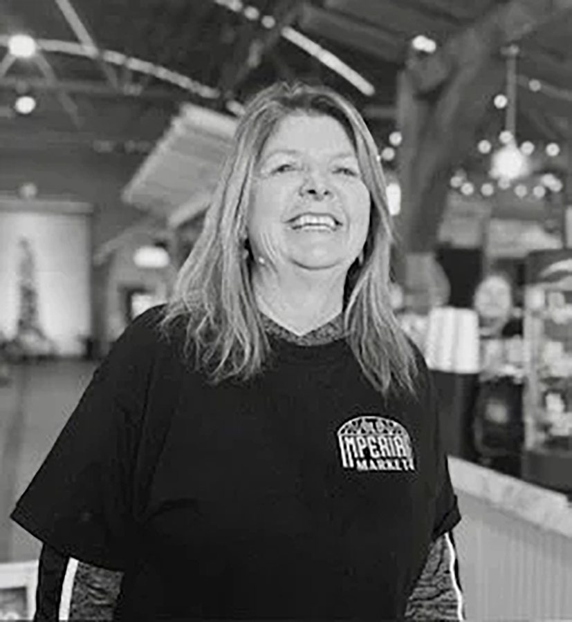 Angela Cormier, Administrative Assistant and Bookkeeper at Old Imperial Market