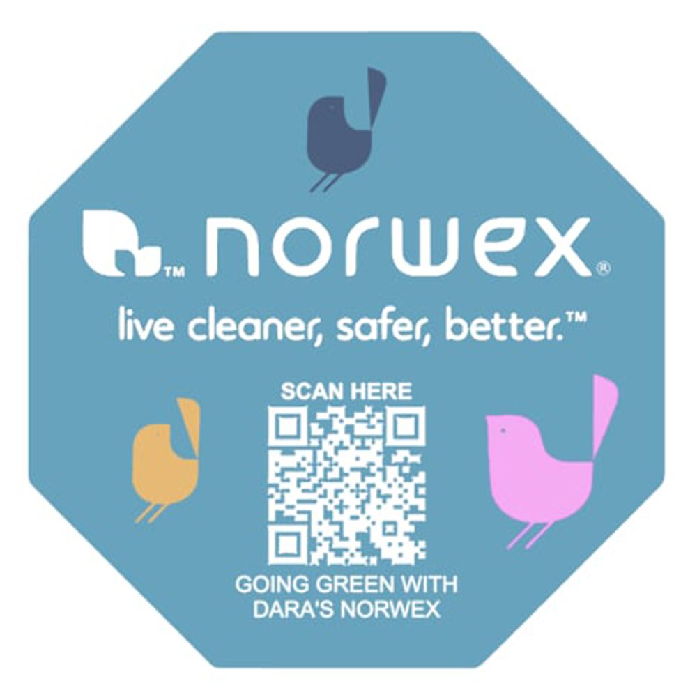 Going Green with Dara’s Norwex sign